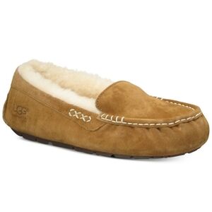 UGG Tan Ansley Moccasin Slippers size 6